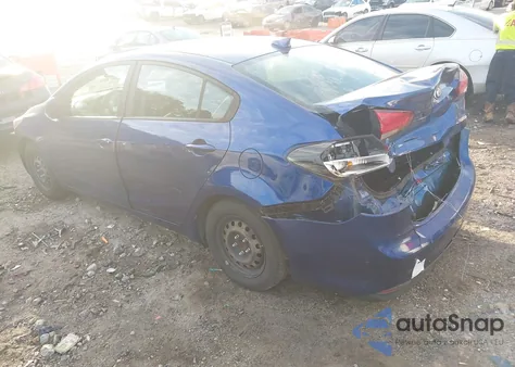 2018 Kia Forte Lx from USA, damaged, VIN 3KPFL4A7XJE269815